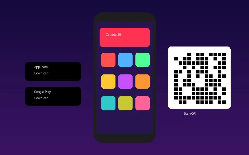 加拿大28手机APP界面展示